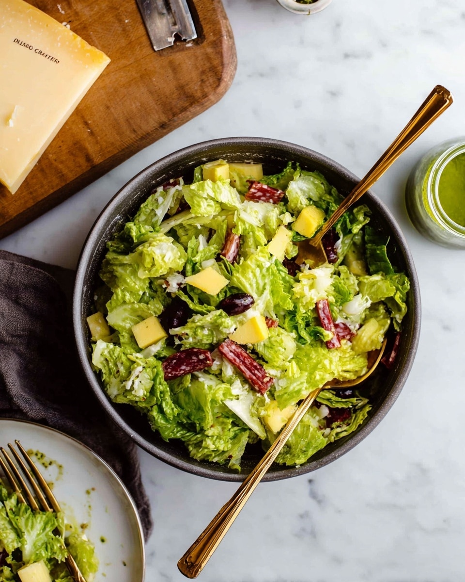 Mediterranean Chopped Salad With Herb Vinaigrette Recipe