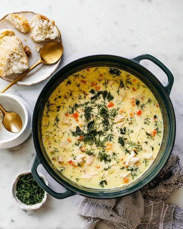 Creamy Chicken and Rice Soup Recipe