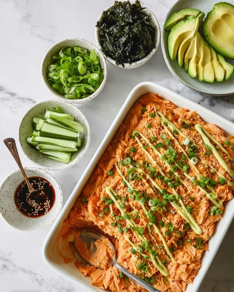 Salmon Sushi Bake Recipe