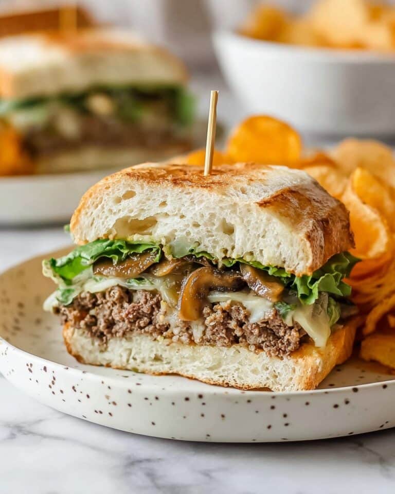 Easy Steak Sandwich with Lemon Basil Aioli and Arugula Recipe