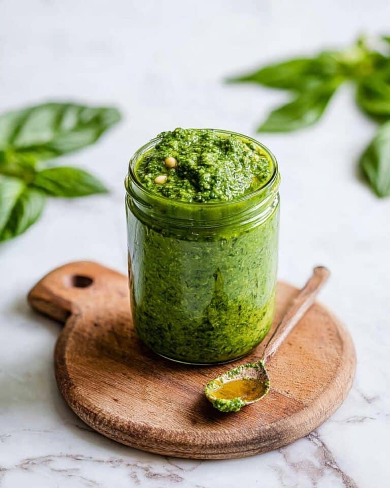 5 Minute Arugula Basil Pesto Recipe