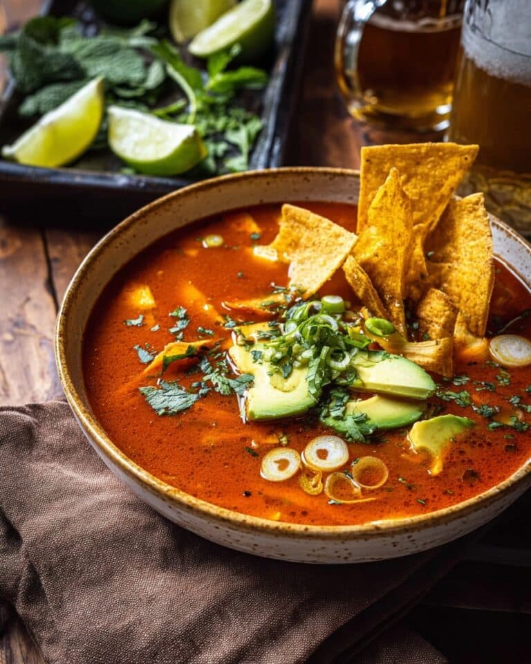 Salsa Verde Tortilla Soup Recipe