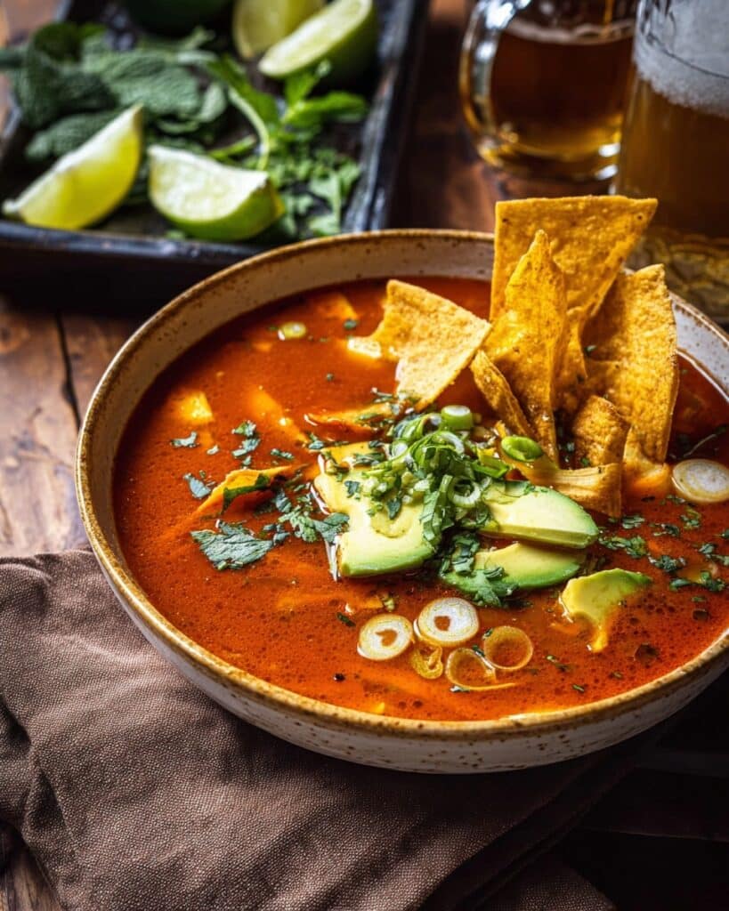 Salsa Verde Tortilla Soup Recipe