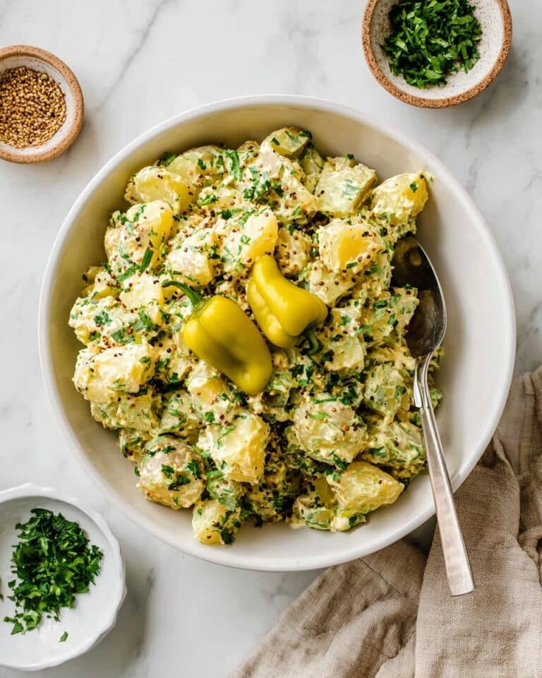 Tangy Mustard Potato Salad Recipe