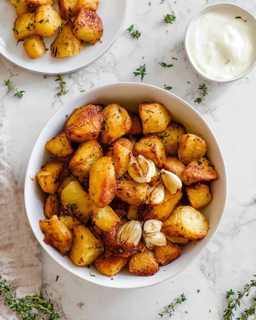 Perfectly Crispy Air Fryer Potatoes Recipe