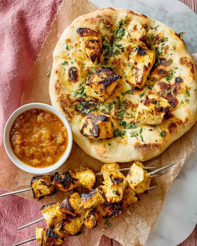 Air-Fryer Chicken Tikka Kebabs Recipe