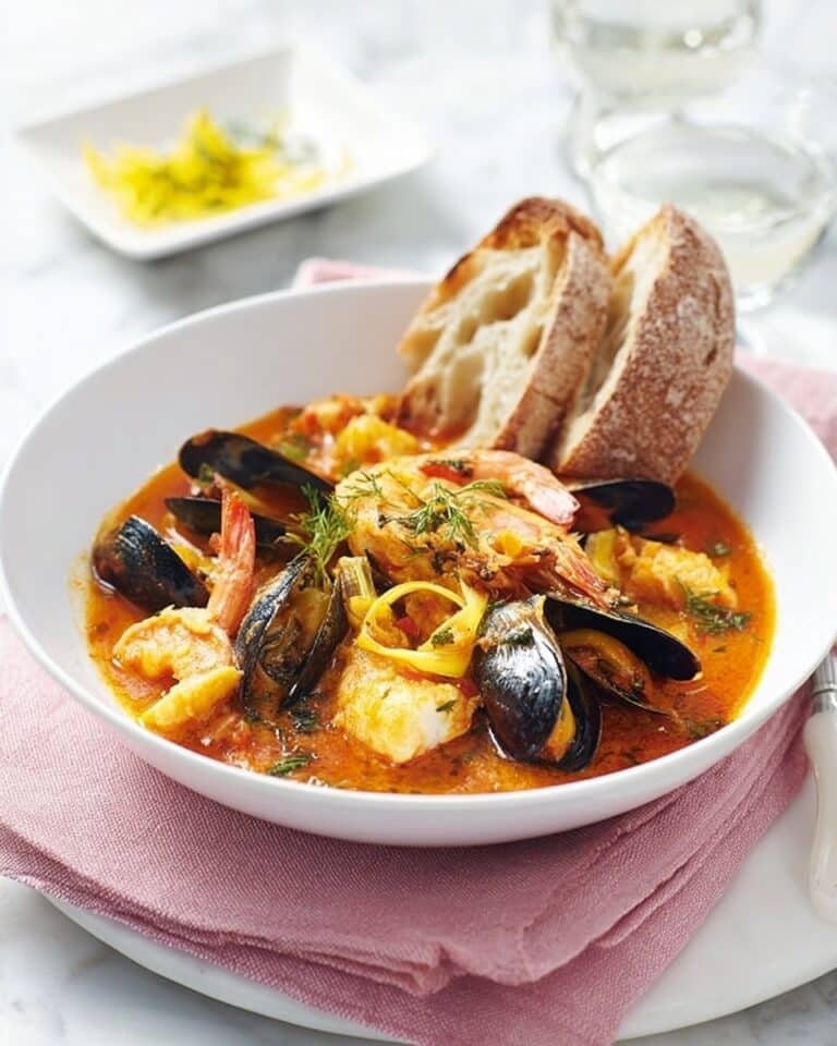 Summer Fish Stew with Rouille Recipe