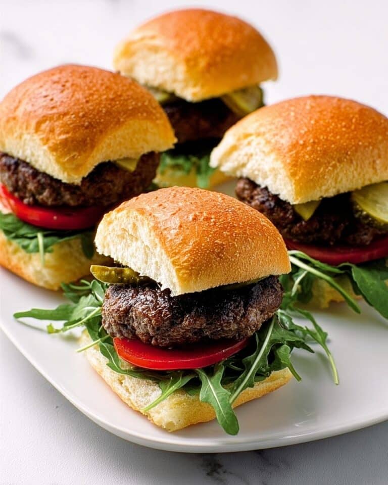Homemade Brie Burgers Recipe
