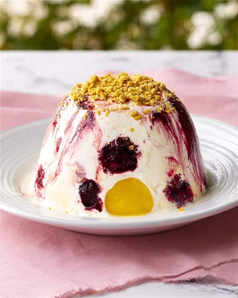 Mango, Lime & Blackberry Bombe Recipe