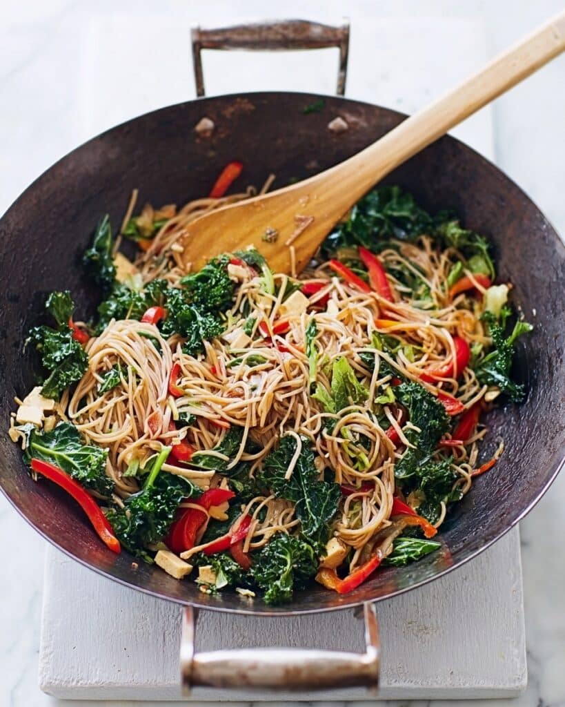 Chicken, Kale & Sprout Stir-Fry Recipe