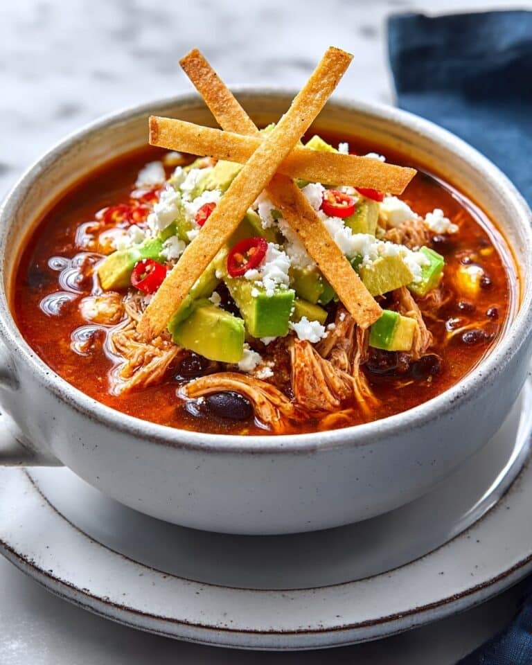 Mexican Chicken Tortilla Soup Recipe