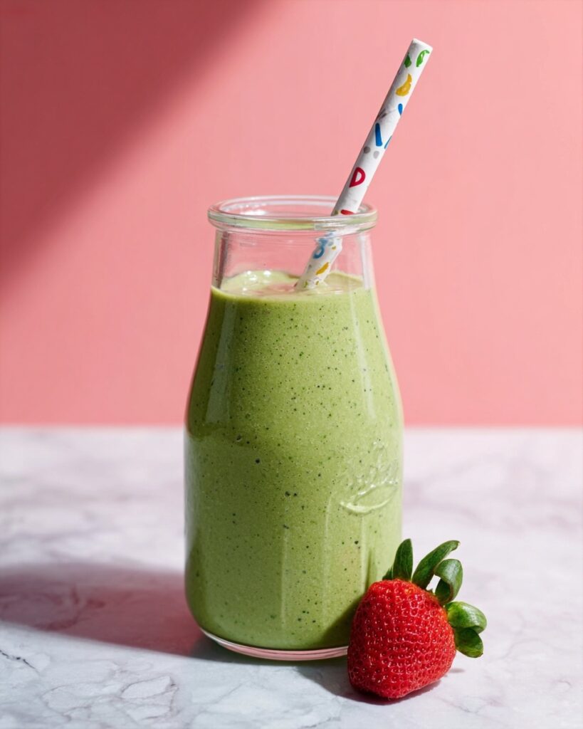 Strawberry Green Goddess Smoothie Recipe