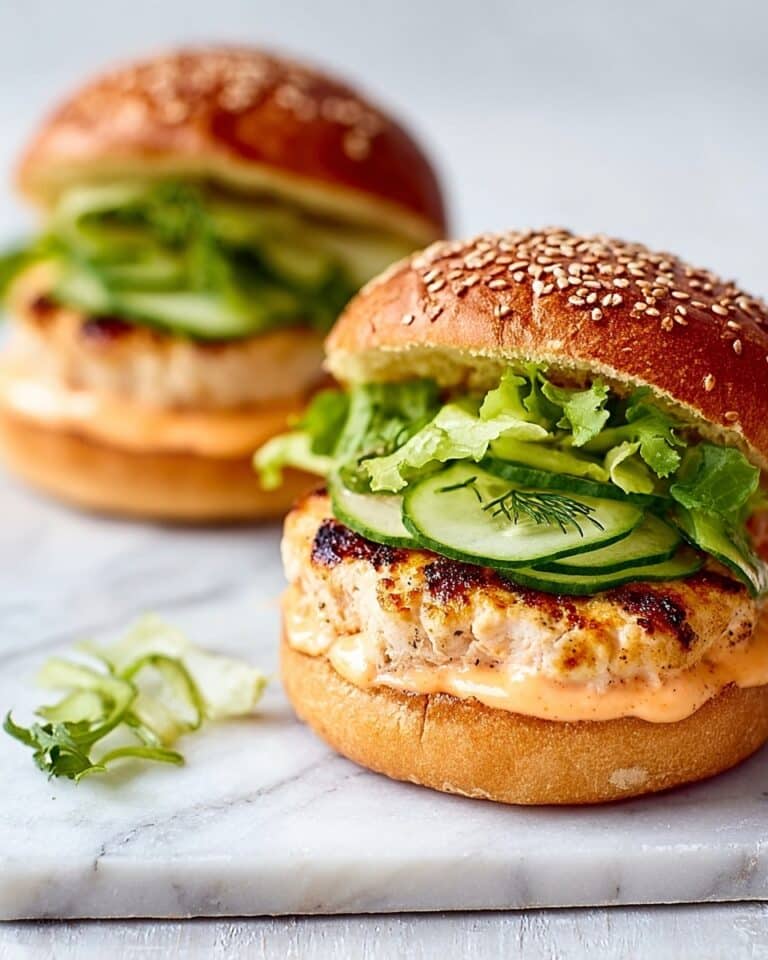 Prawn & Salmon Burgers with Spicy Mayo Recipe