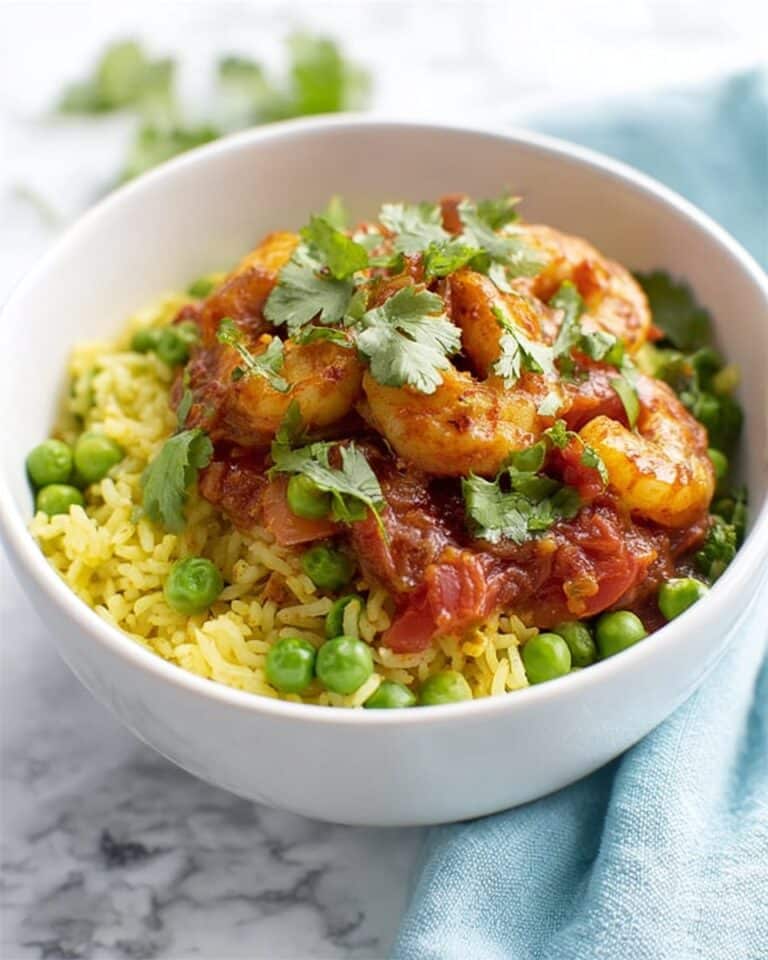 Prawn, Pea & Tomato Curry Recipe