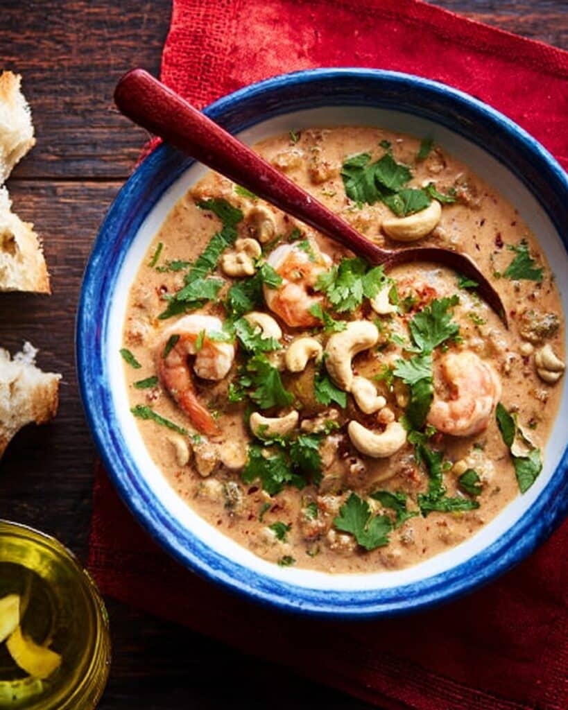 Aromatic Prawn & Cashew Curry Recipe