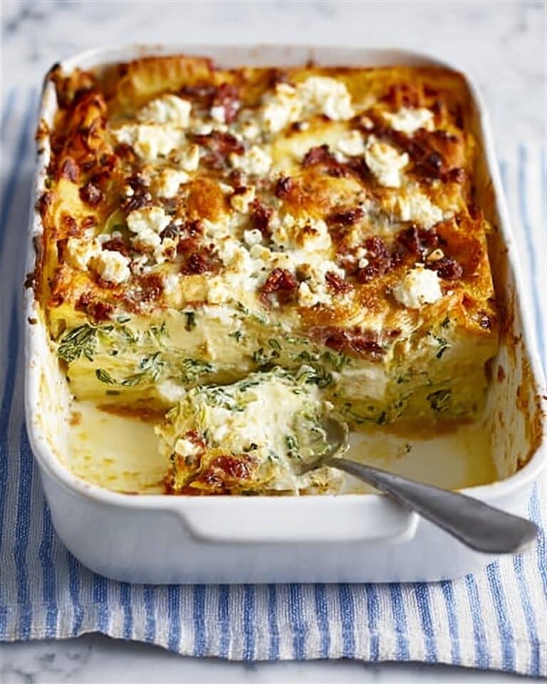 Creamy Courgette Lasagne Recipe