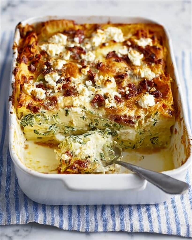 Creamy Courgette Lasagne Recipe