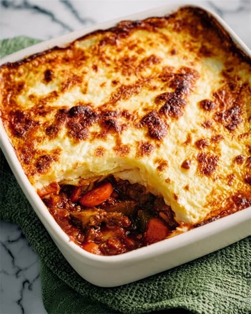 Veggie Lasagne with Roasted Vegetables and Crème Fraîche Recipe