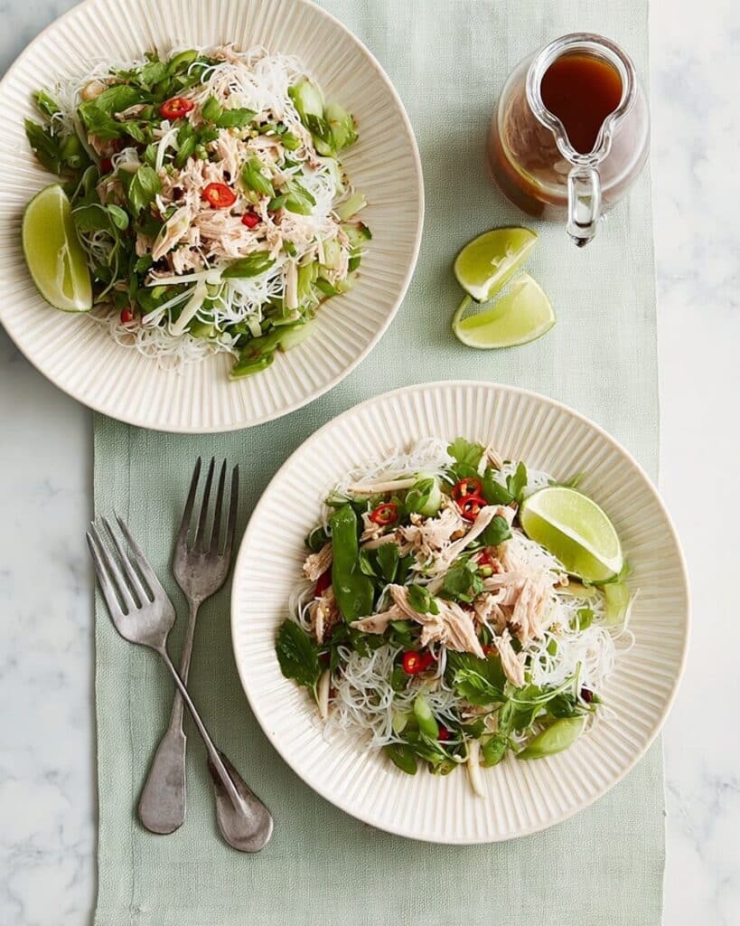 Crab Noodle Salad with Fresh Herbs and Lime Recipe