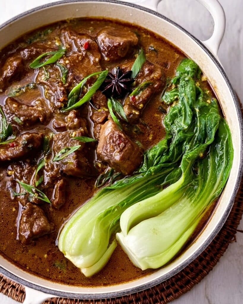 Chinese-Style Braised Beef One-Pot Recipe