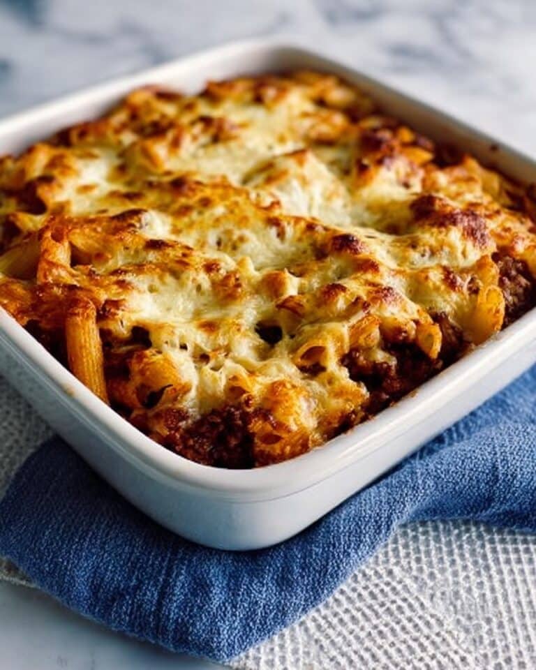 Mild Chilli & Bean Pasta Bake Recipe