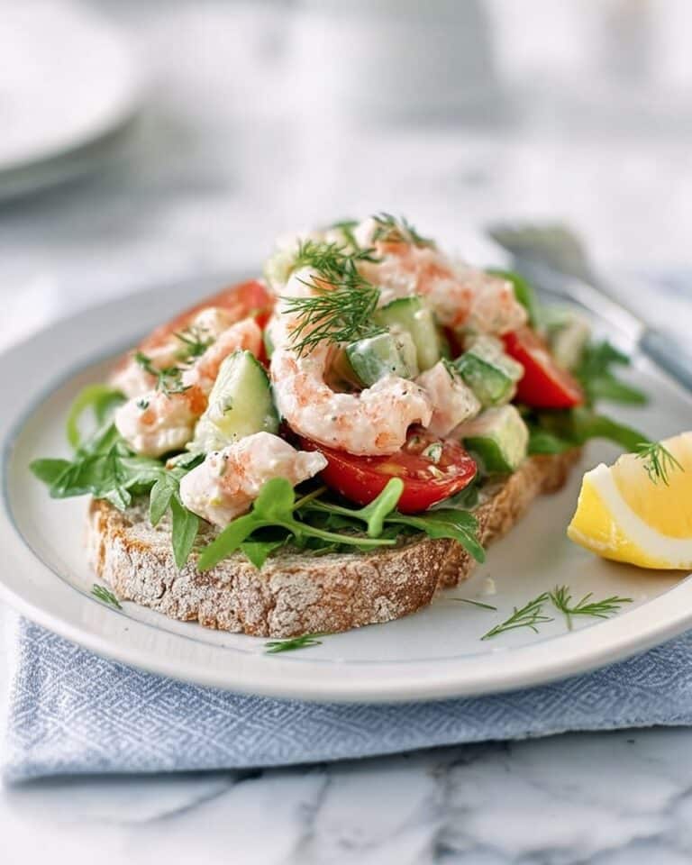 Open Prawn Cocktail Sandwich Recipe