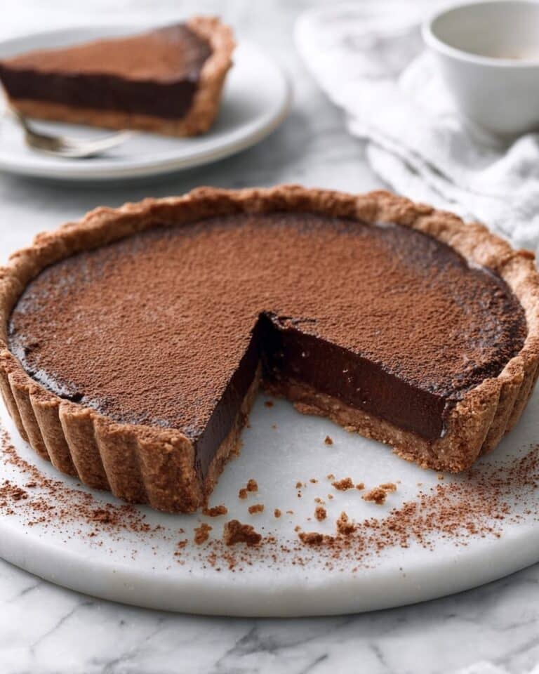 Angela’s Lighter Chocolate Tart Recipe
