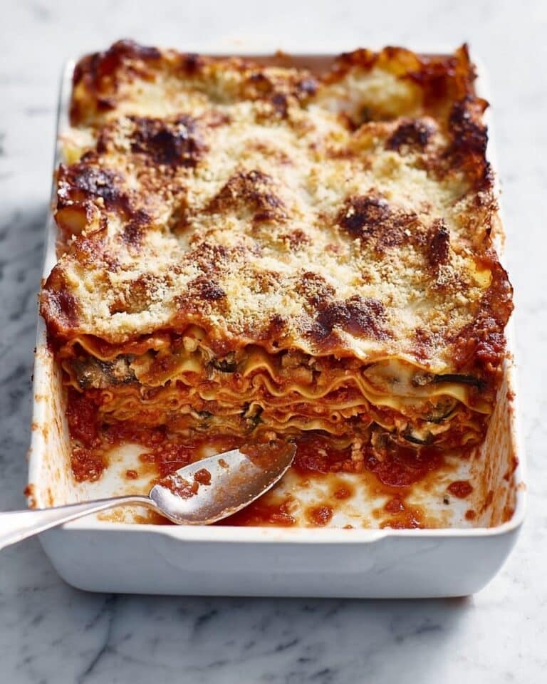 Griddled Courgette & Seafood Lasagne Recipe