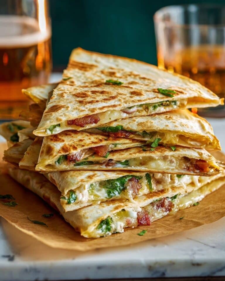 Chicken Kiev Quesadilla Recipe