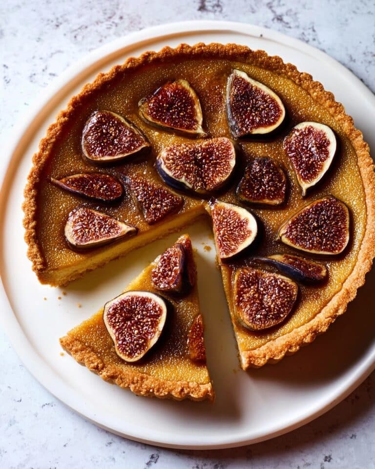 Frangipane, Fig & Orange Tart Recipe