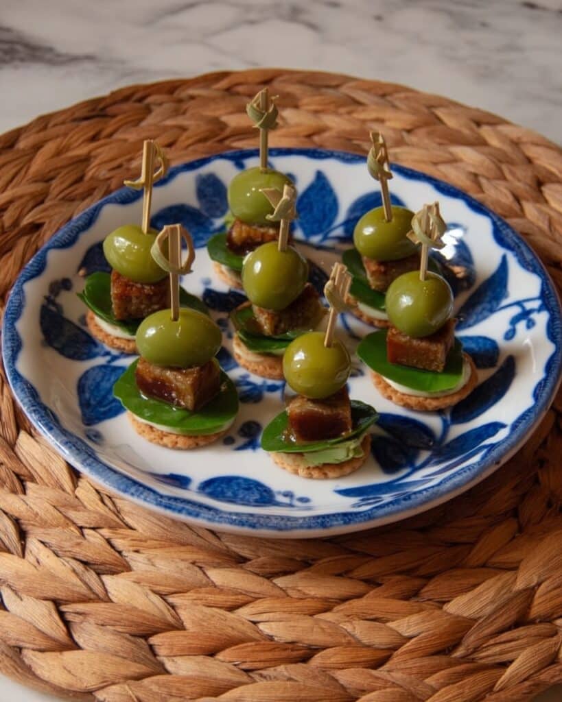 Roasted Gnocchi, Sundried Tomato & Olive Stacks Recipe