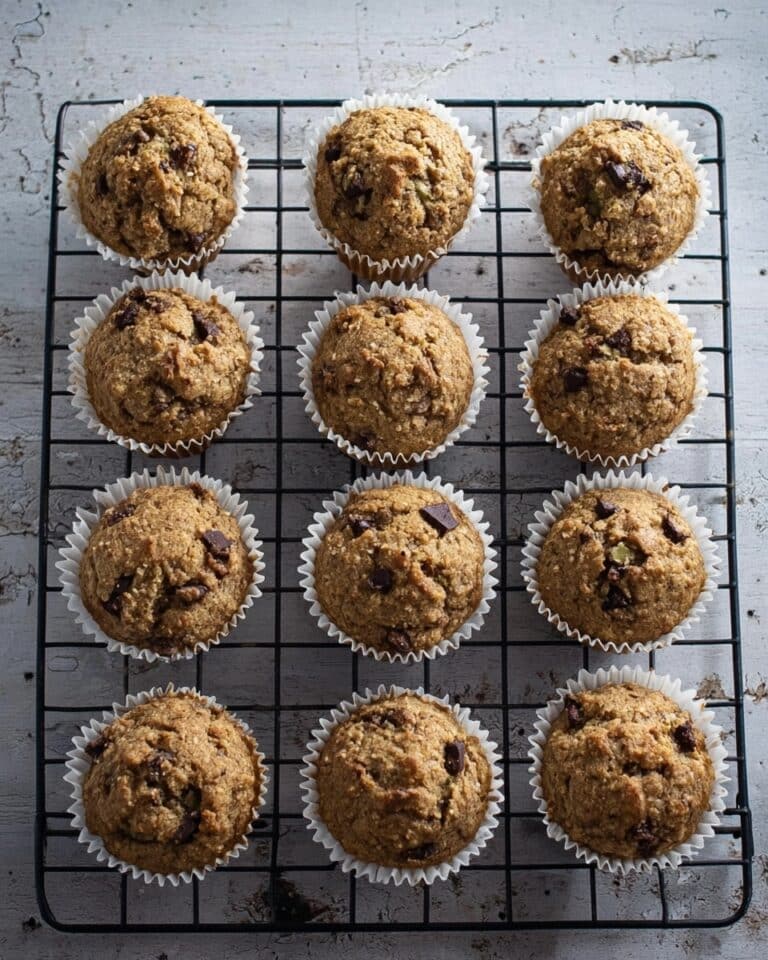 Zucchini Banana Muffins with Cacao Baking Chips Recipe
