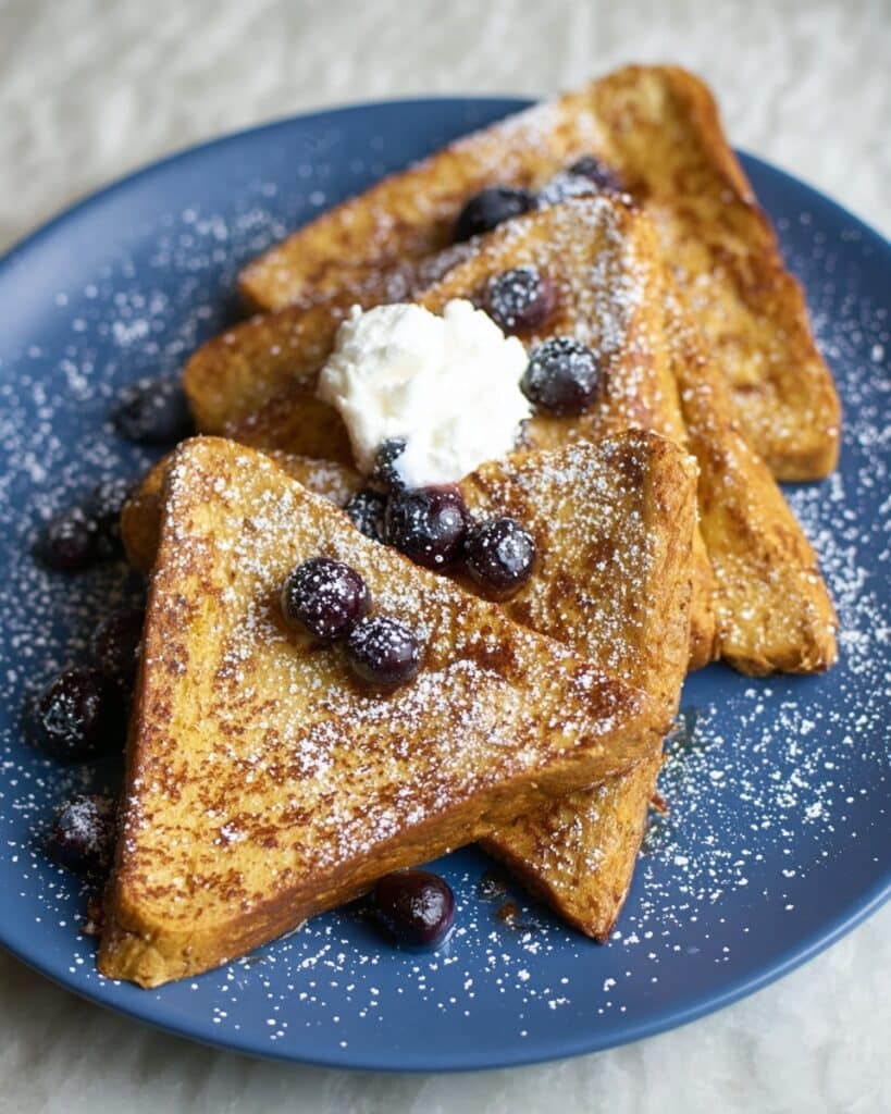 Eggless French Toast Recipe