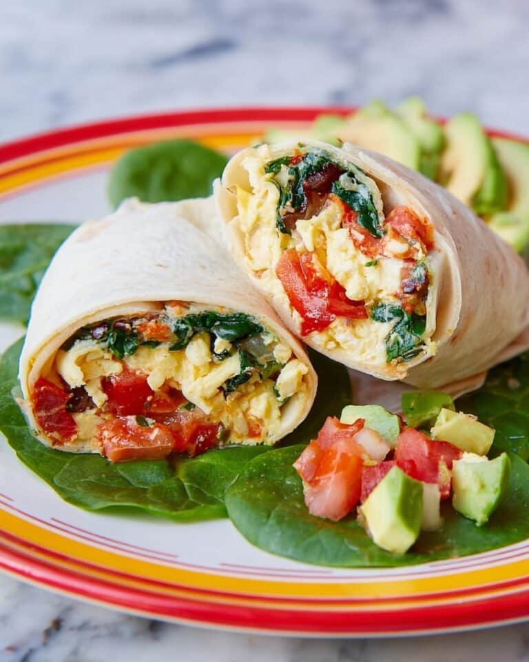 Veggie Breakfast Burrito Recipe