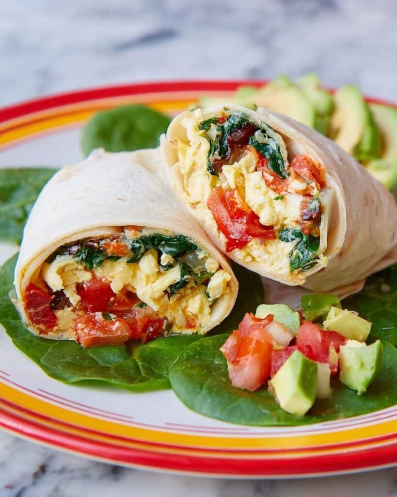Veggie Breakfast Burrito Recipe