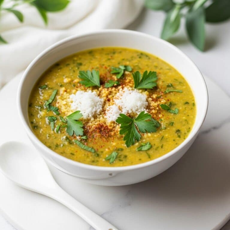 Creamy Spiced Coconut Lentil Soup Recipe