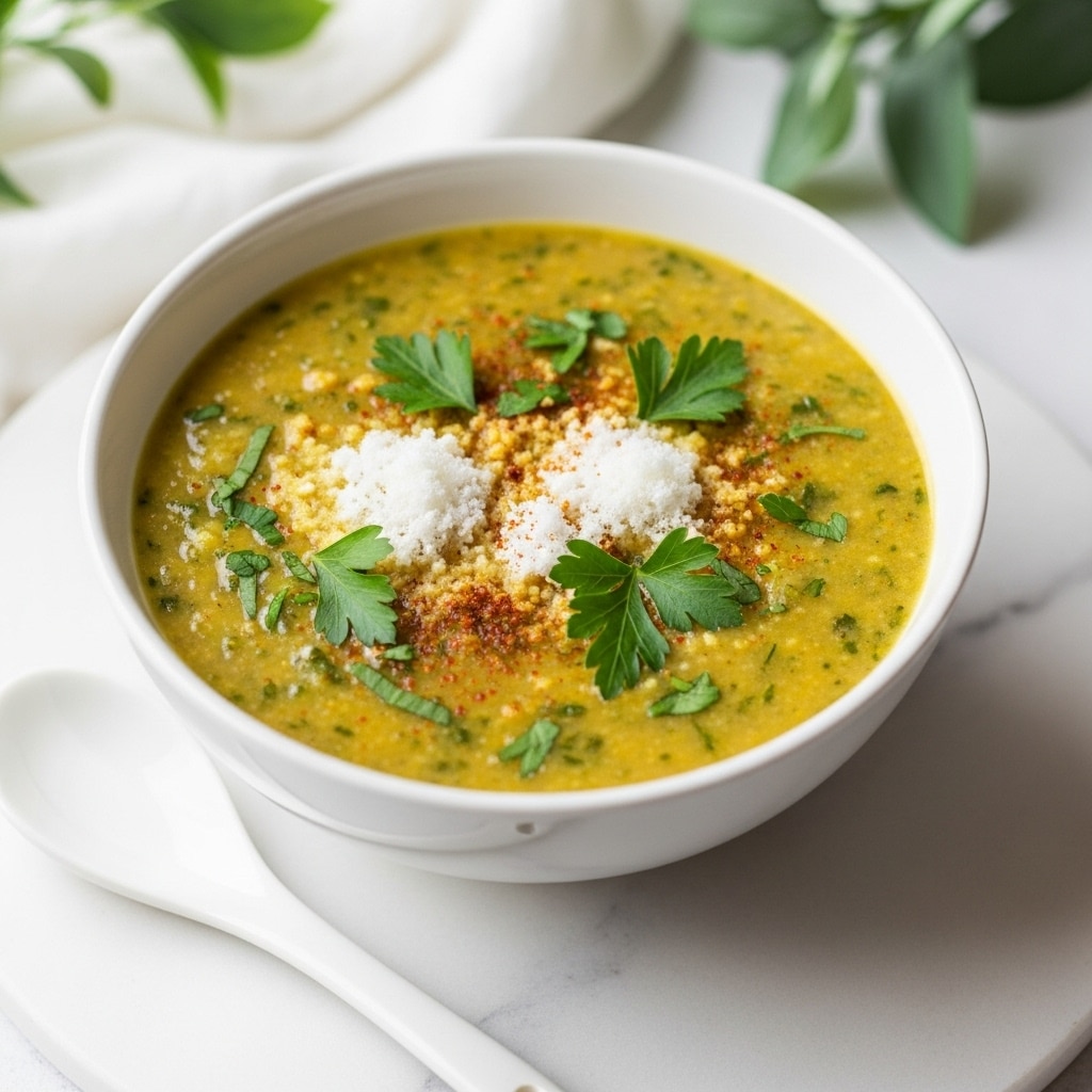Creamy Spiced Coconut Lentil Soup Recipe
