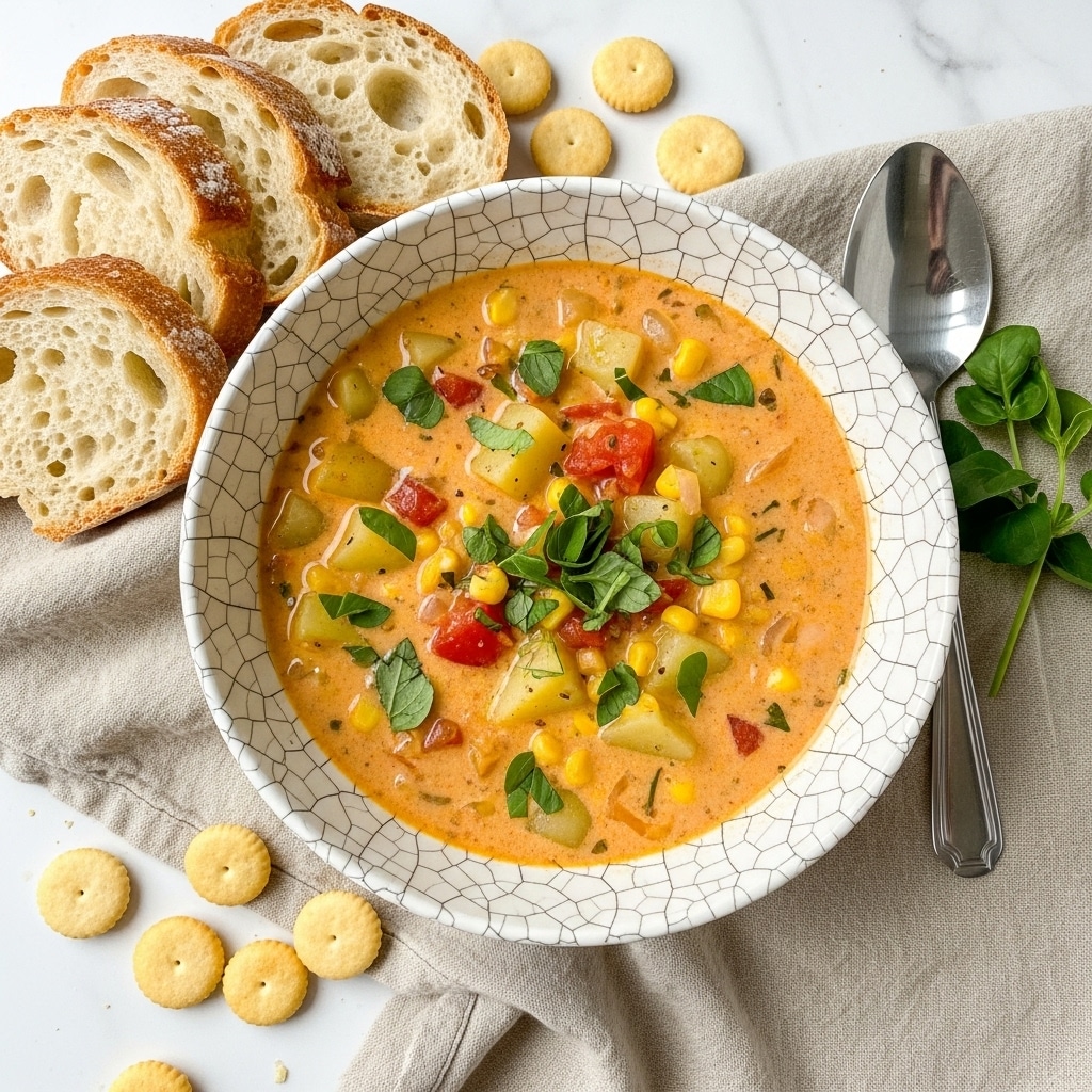 New Manhattan Clam Chowder Soup Recipe