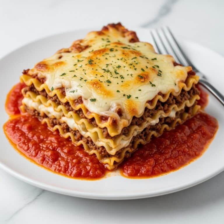 Lasagna Roll Ups with Meat Sauce and Cheese Recipe