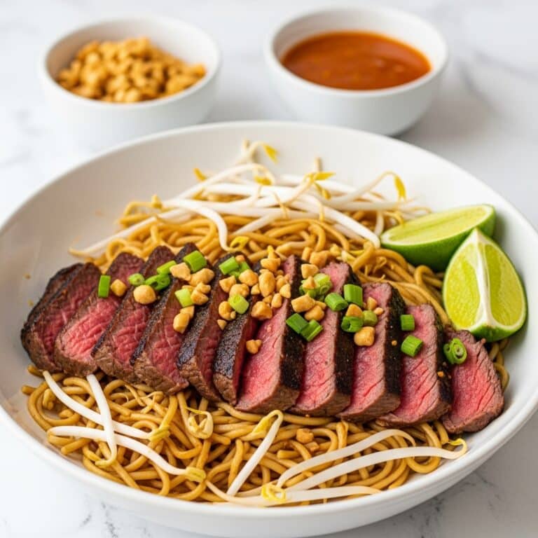 Spicy Asian Steak and Noodle Salad Recipe