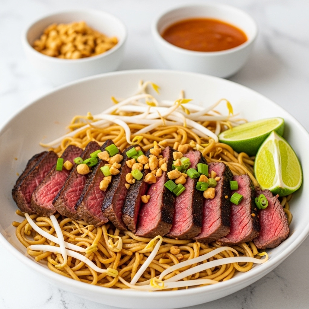 Spicy Asian Steak and Noodle Salad Recipe