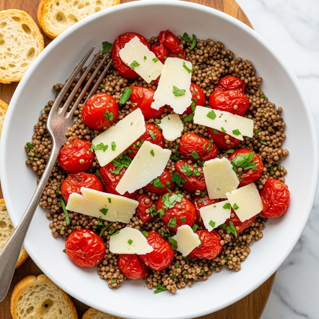 Toasted Couscous Tomato Salad Recipe