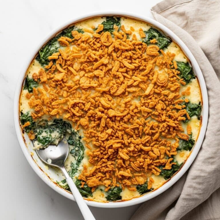Quick and Easy Spinach Gratin Recipe