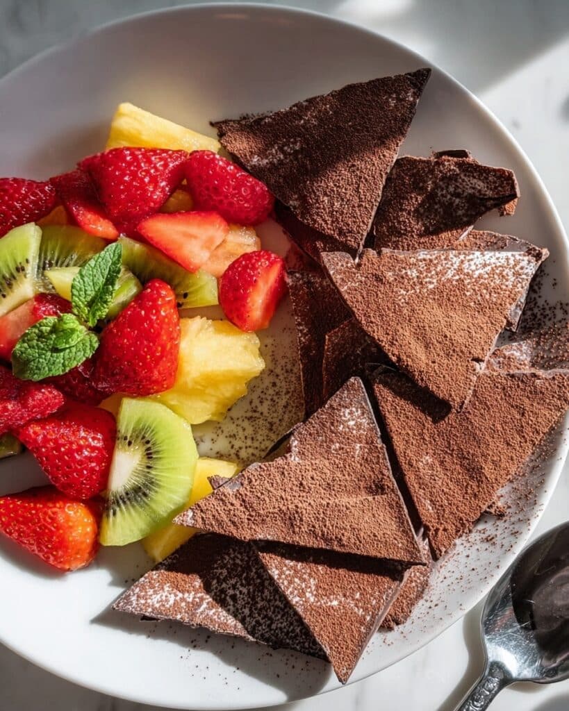 Dessert Chips Fruit Salsa Recipe