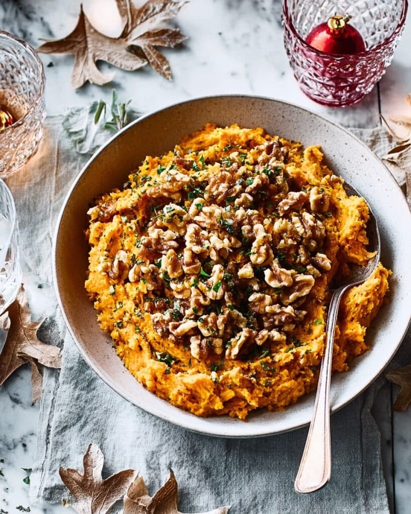 Crushed Roots with Walnut & Mace Butter Recipe