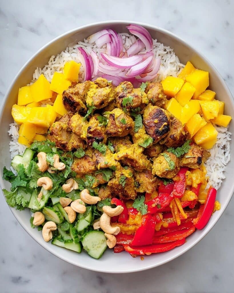 Mango Masala Chicken Tidy Bowls Recipe