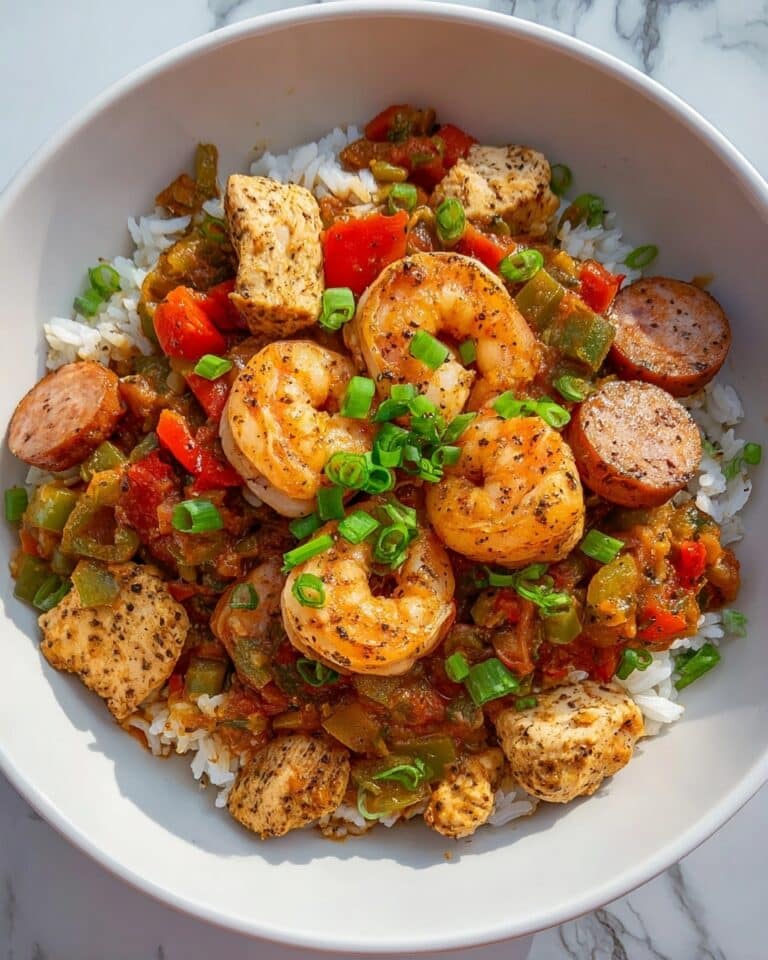 Cajun Jambalaya Rice Bowl Recipe