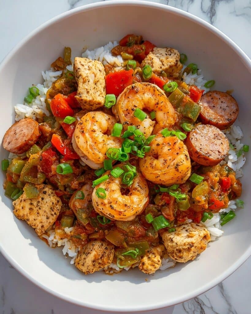Cajun Jambalaya Rice Bowl Recipe