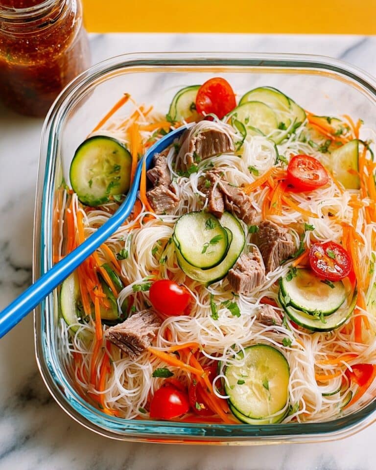 Vermicelli Noodle & Beef Salad Recipe