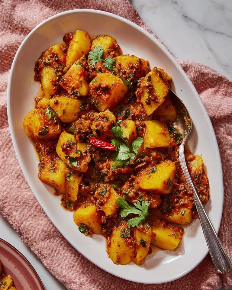 Alu Tamatar Masala (Potato and Tomato Spiced Curry) Recipe